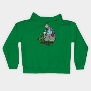 snake charmer Kids Hoodie